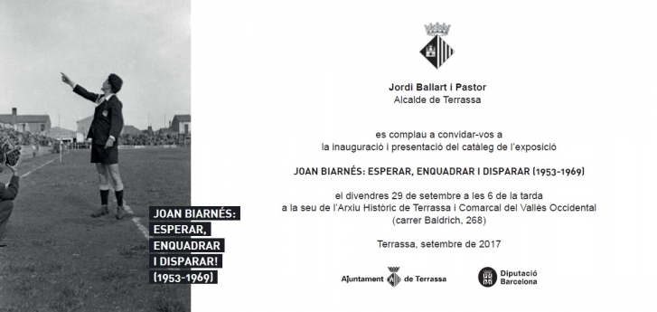 Exposició fotogràfica Joan Biarnés: esperar, enquadrar i disparar! 1953-1969